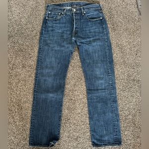Vintage Levi 501 dark wash